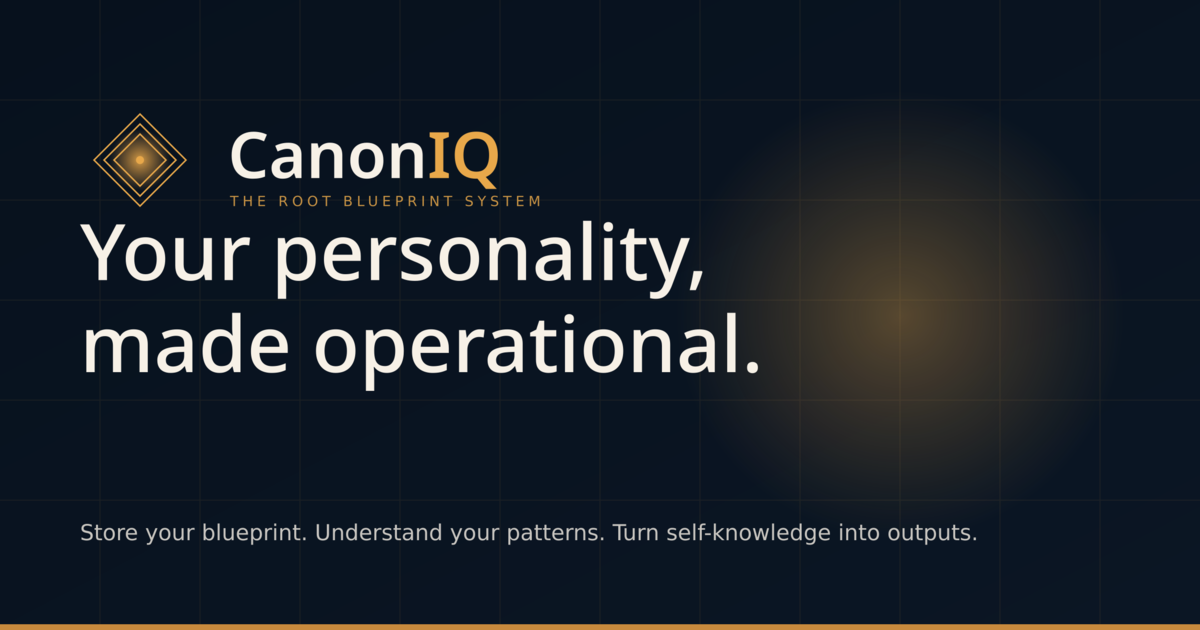 CanonIQ branded social preview